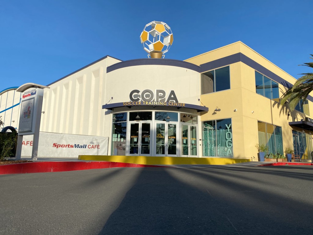 COPA STC - Image of the main entrance of the training center in Walnut Creek, California