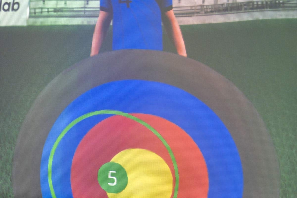 The cycle of a ball in the skills.lab Arena