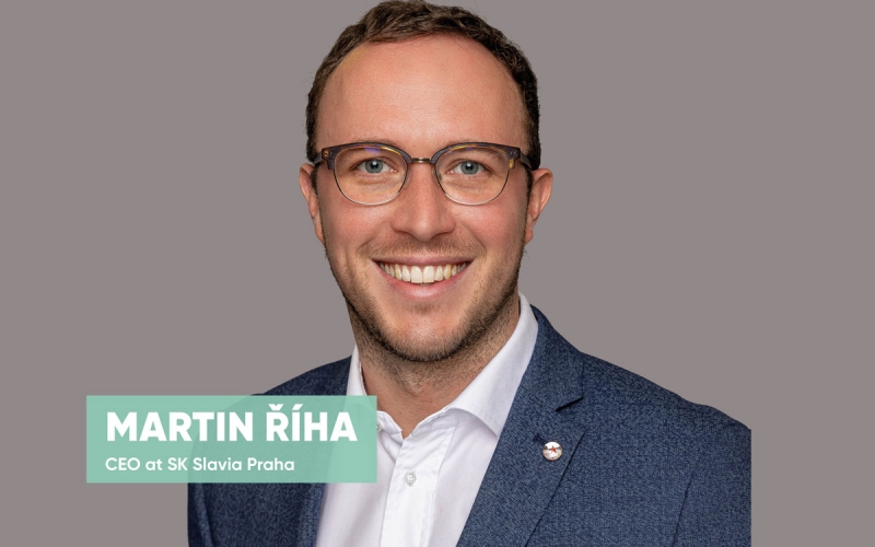 DE - Portrait von Martin Riha, CEO Slavia Praha