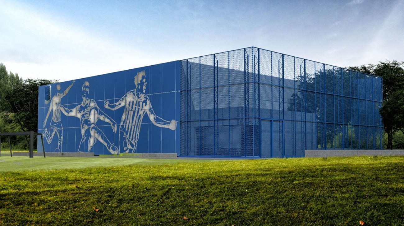 Bild der zukünftigen skills.lab Arena in Polen