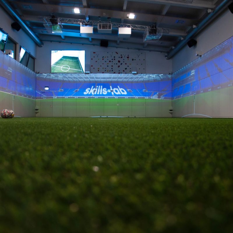 Blog - Innenaufnahme der KIB Sport One Arena ohne Ball
