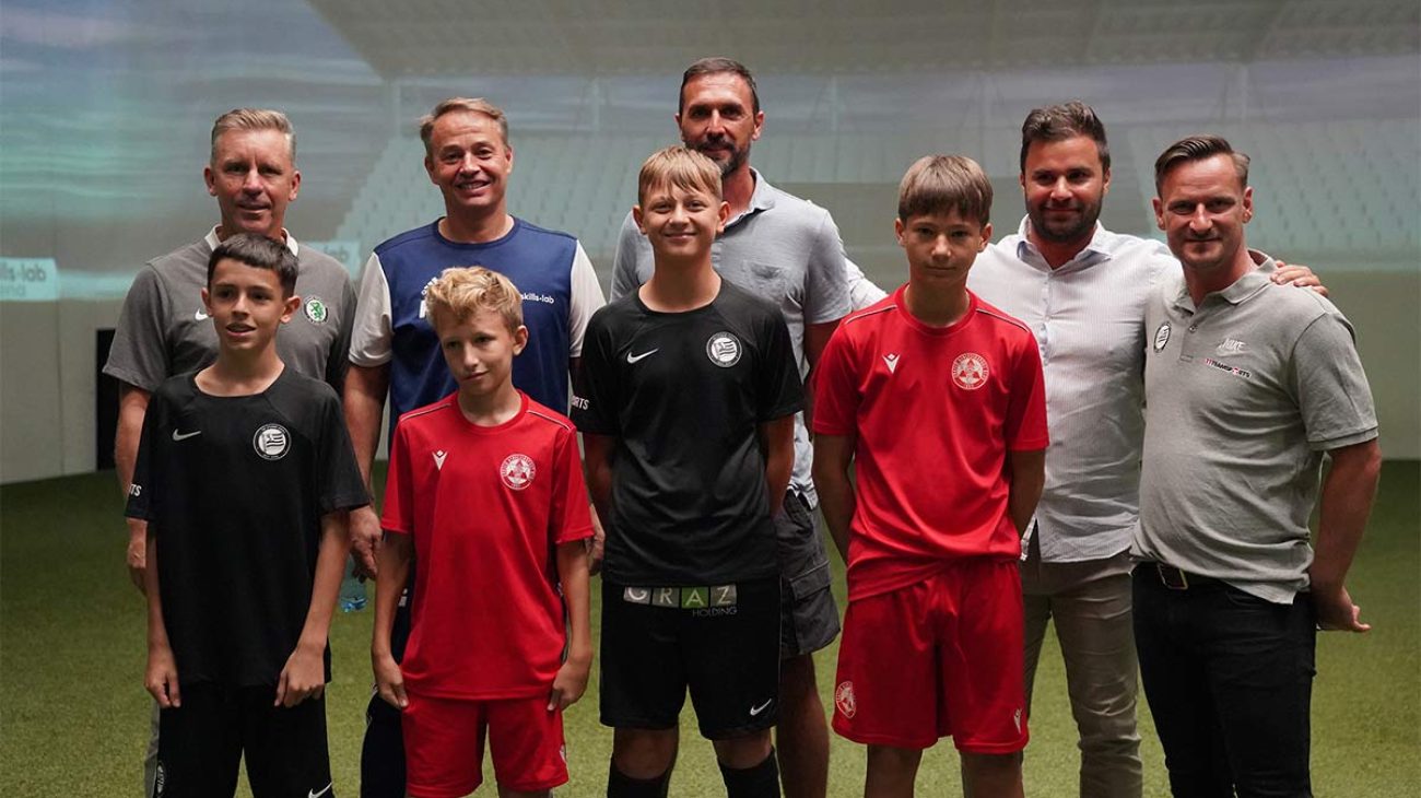 SK Sturm und GAK 1902 starten Nachwuchs-Scouting im skills.lab Wundschuh 12