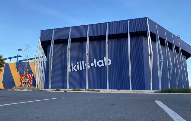 Blog - Außenaufnahme der skills.lab Arena am COPA STC in Walnut Creek